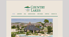 Desktop Screenshot of countrylakeshoa.com